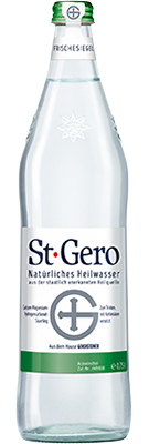 Heilwasser St. Gero Flasche